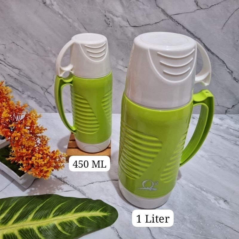 Jual Thermos Vacuum Flask Q2 Kapasitas 1 liter dan 450 ml Shopee Indonesia