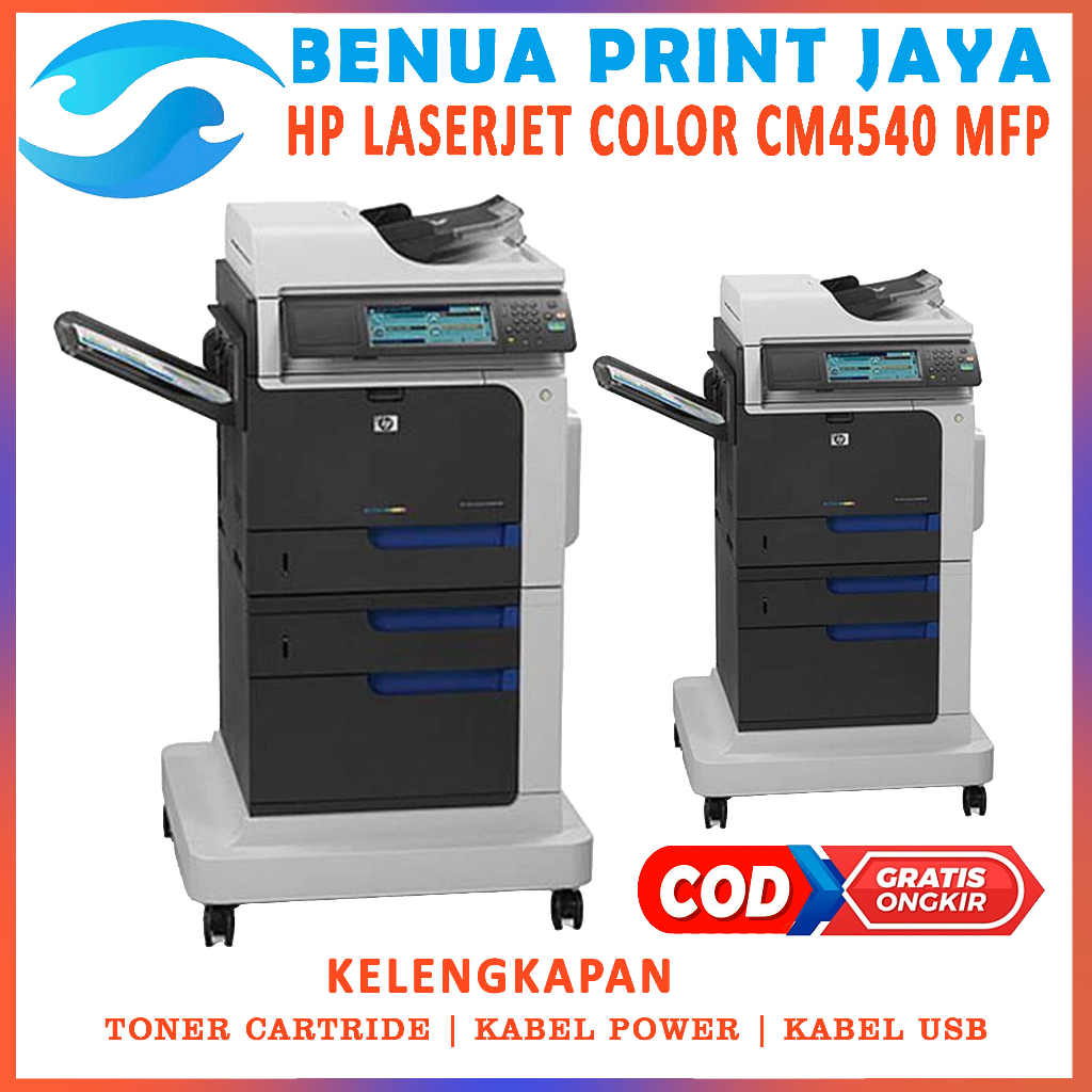 Jual Printer Hp LaserJet Color CM4540 MFP Printer color second terbaik
