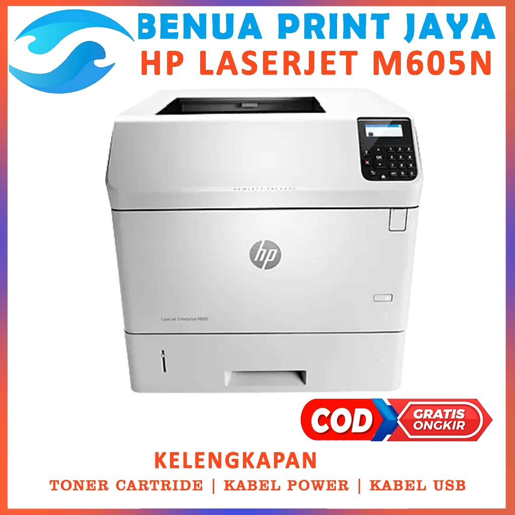 Jual Printer Hp Laserjet Enterprise m605 M605N | Shopee Indonesia