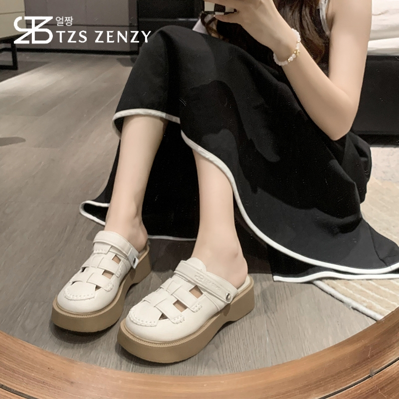 Jual TZS Zenzy Yoon-Ah Platform - Sepatu Wedges Wanita - Sandal Wedges ...