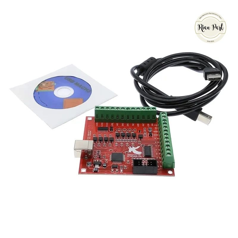 Jual CNC mach3 controller board USB RnR motion 4 axis 100Khz bergaransi ...