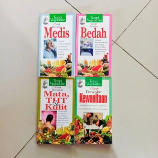 Buku Terapi Vegetarian untuk Penyakit / Pengobatan