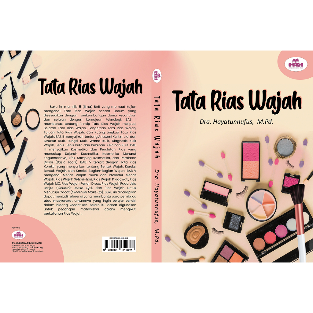Jual Buku Tata Rias Wajah_Karangan Dra. Hayatunnufus, M.Pd. | Shopee