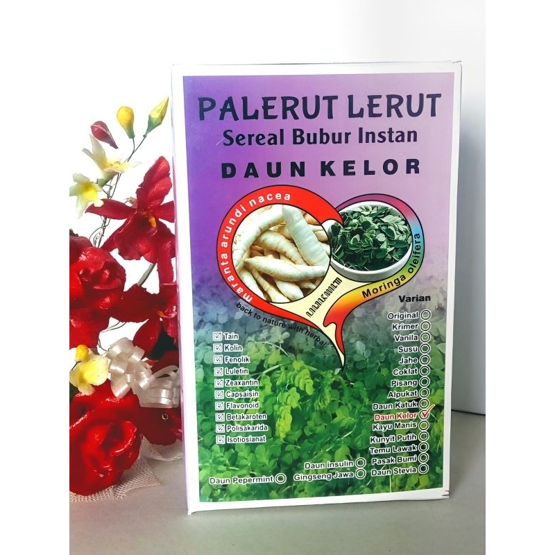 Jual PALERUT LERUT seral bubur instan ( daun kelor ) | Shopee Indonesia