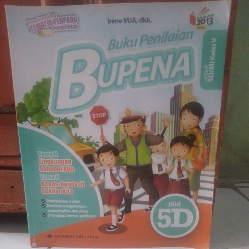 Jual Buku Penilaian Bupena Jilid 5D kelas 5-V SD/MI kurikulum 2013 ...