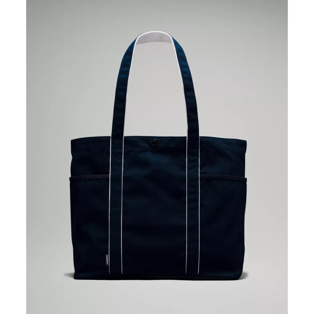 Lululemon Daily Multi-Pocket Canvas Tote Bag 20L 100% Authentic