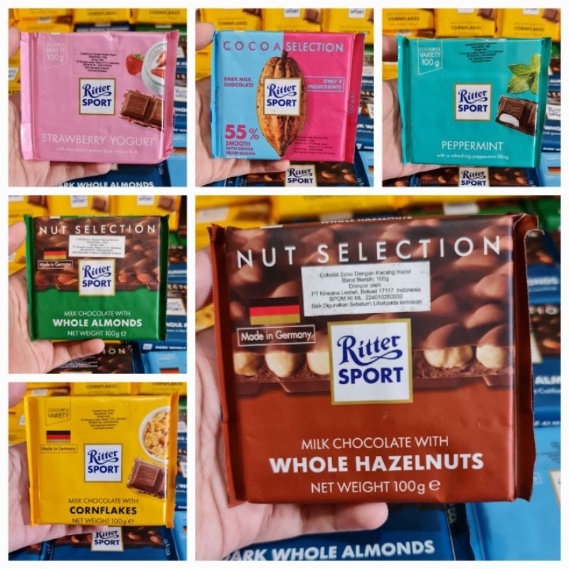 Jual Ritter Sport 100gr - Ritter Sport Chocolate 100gram - Coklat ...