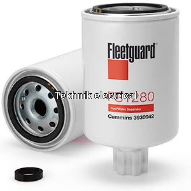 (2 Pack) Fleetguard FS19855 Fuel Filter Water Separator Cartridge – Fits Cummins 3942470