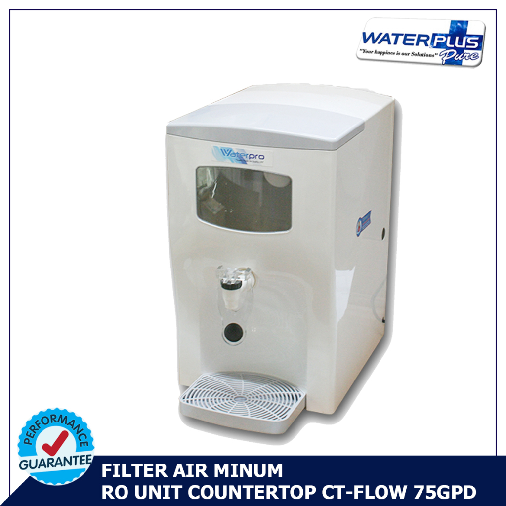 Jual Filter Air Langsung Minum Reverses Osmosis Unit Countertop 75GPD