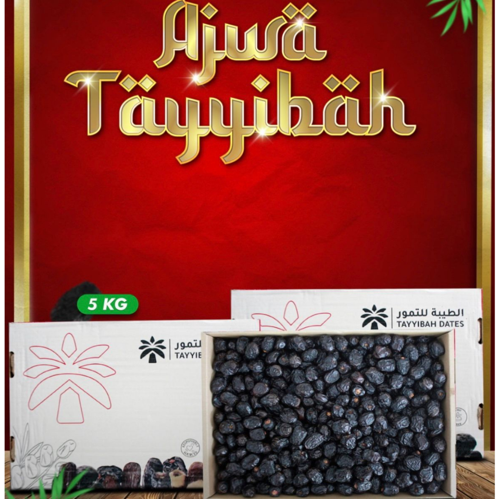 Jual Kurma Ajwa Madinah Dus Kg Premium Ajwah Al Munawara Organik Grosir Madina Azwa Medina Kg