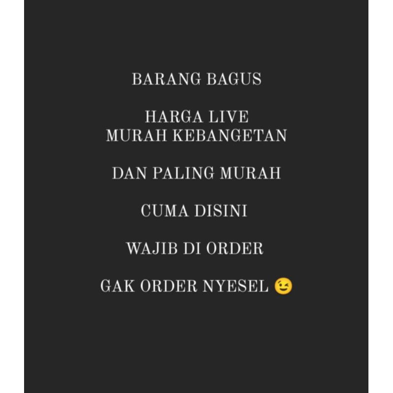 Jual Harga pakaian khusus barang live | Shopee Indonesia