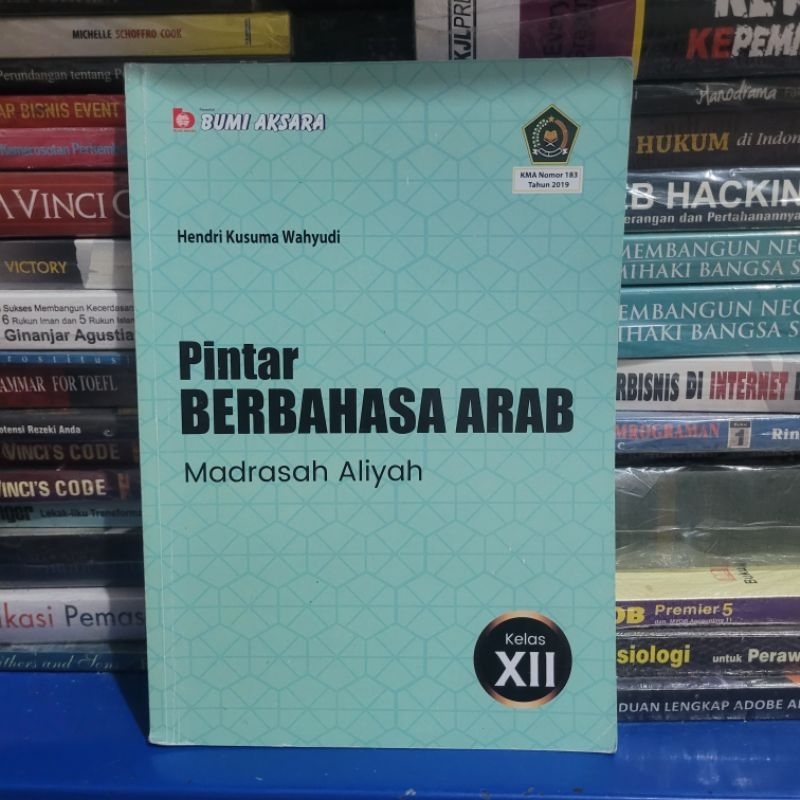 Jual Buku Bekas Bumi Aksara Pintar Berbahasa Arab Kelas 3 Ma K13 Revisi Shopee Indonesia 