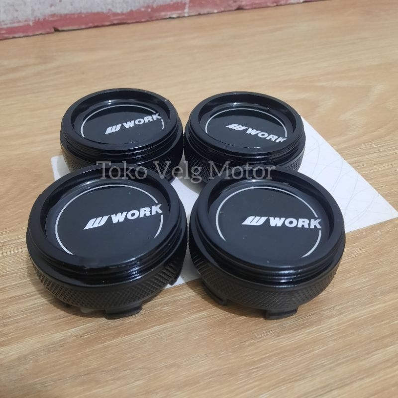 Jual Dop Roda Tutup Velg Racing Tabung Hitam Diameter 6cm Harga Set ...