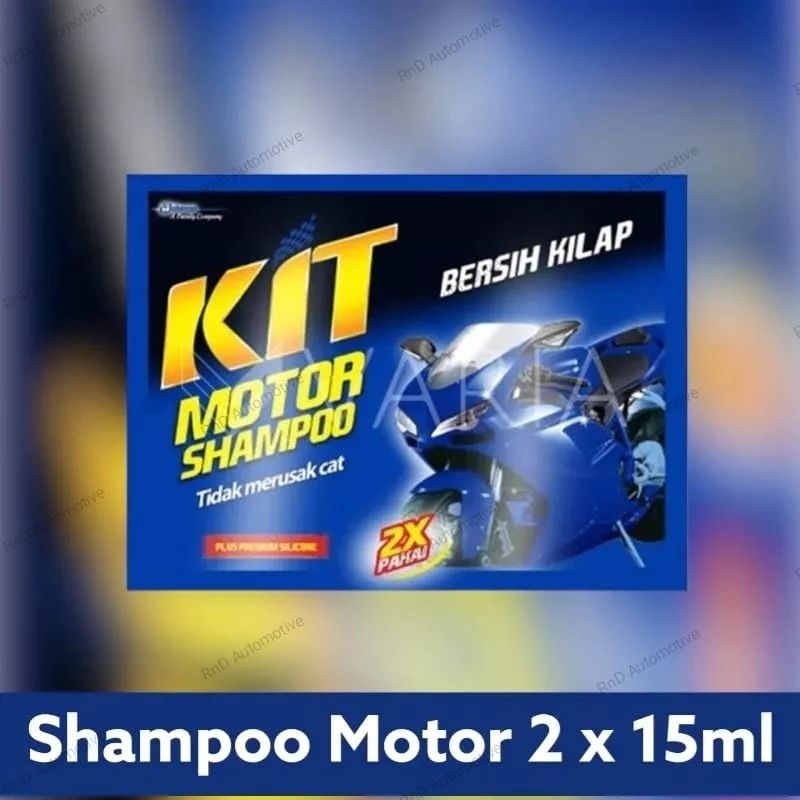 Jual KIT BIRU Shampoo Cuci Motor 15 ml Sachet MCN | Shopee Indonesia
