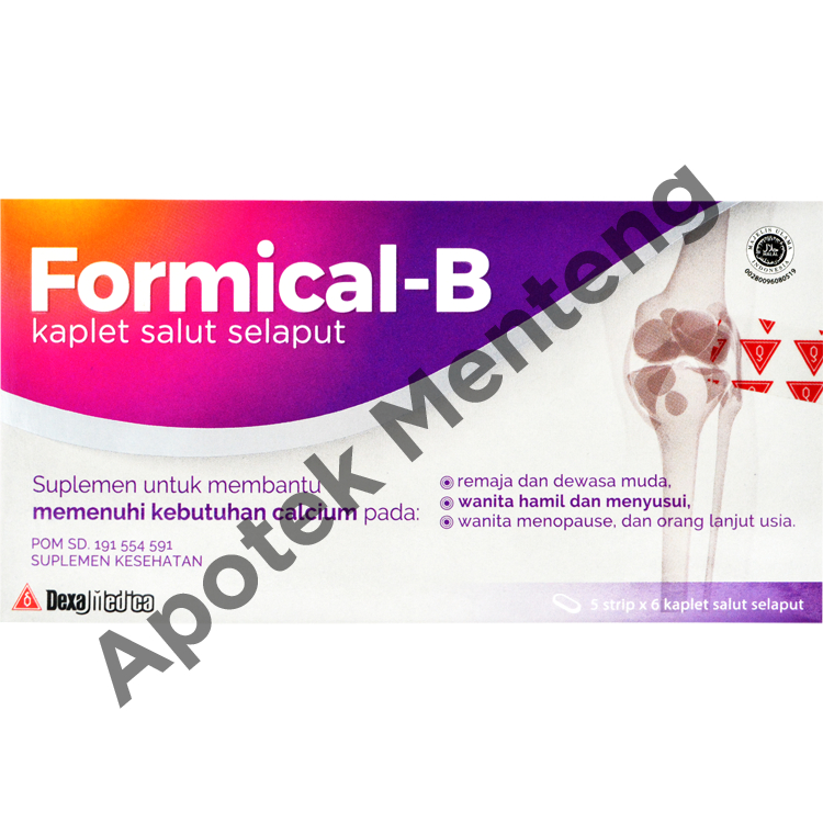 Jual Formical-B 6 Kaplet - Suplemen Penambah Kalsium | Shopee Indonesia
