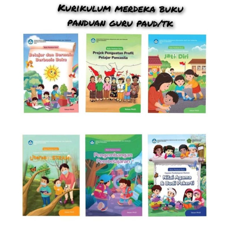 Jual BUKU PANDUAN UNTUK GURU PAUD/TK TERLENGKAP KURIKULUM MERDEKA ...