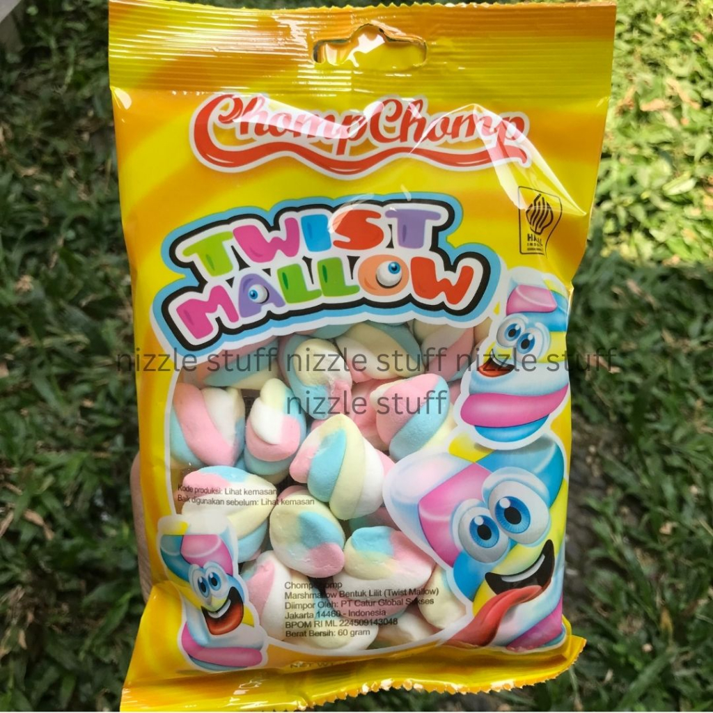Jual Marshmallow 60 gr 70 gr 200 gr corniche chomp chomp / Marshmallow ...