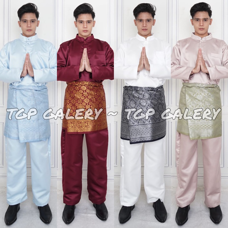 Jual 1 STEL BAJU MELAYU PRIA / SET BAJU DAN CELANA / SET BAJU DAN