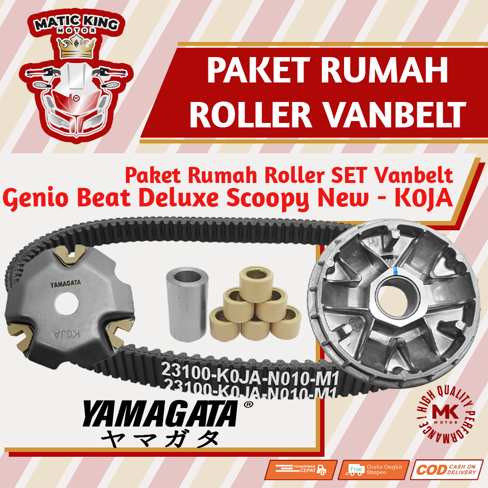 Jual Paket Kirian Rumah Roller Bosh Vanbelt Roller Honda Beat New ...