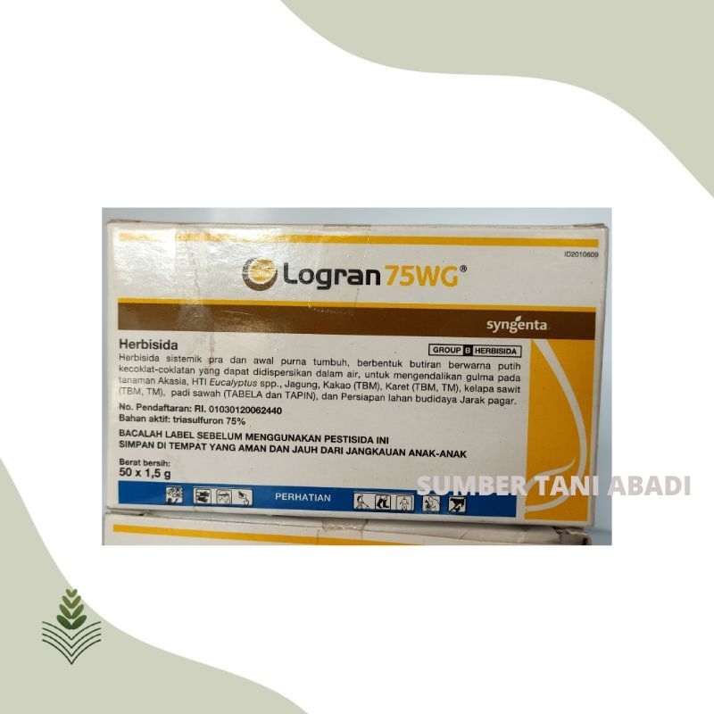 Jual LOGRAN 75WG- HERBISIDA - ISI 1,5GR - PT SYNGENTA INDONESIA ...