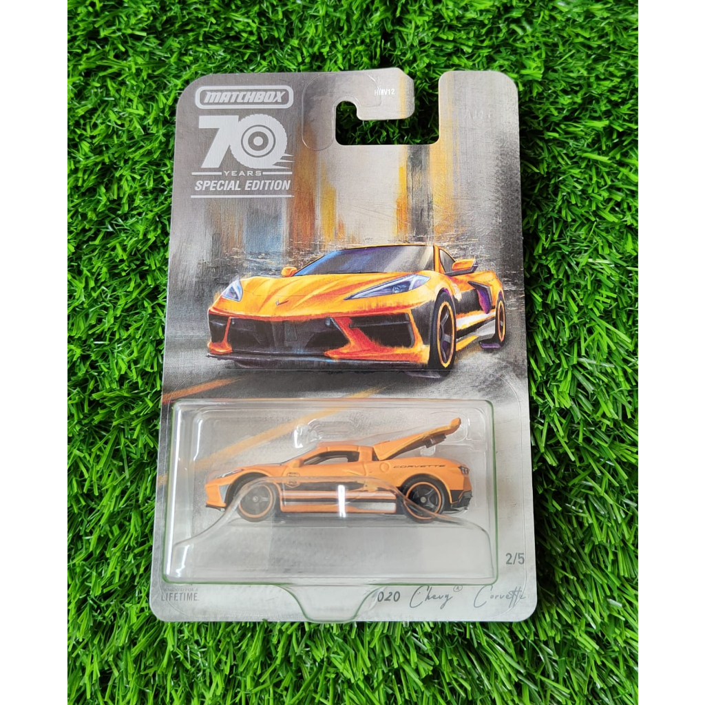 Matchbox Édition Limitée 2022 – Corvette Gulf 2020 En 1:64 – Modèle Réduit Neuf Sous Blister