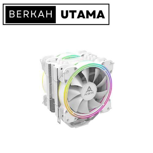 Jual FAN PROCESSOR ALSEYE H120D 6 HEAT PIPES DUAL FAN RGB CPU COOLER ...