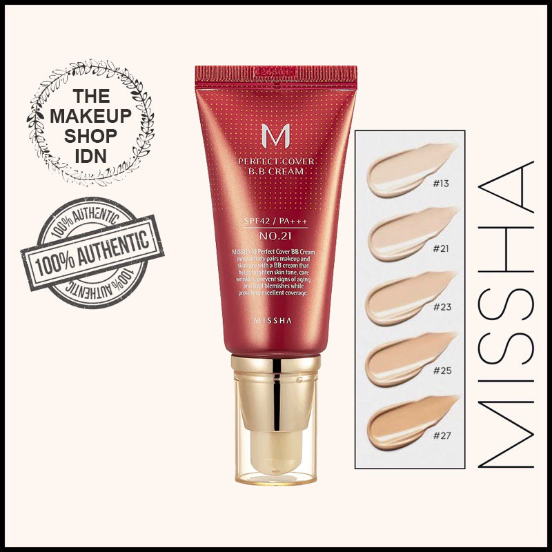 Jual Missha M Perfect Cover BB Cream SPF42/PA+++ 50ml [4 Shades ...