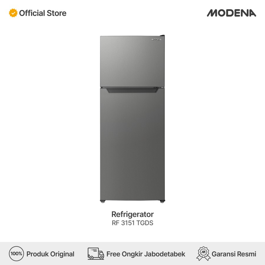 Jual MODENA Refrigerator - RF 3151 TGDS | Shopee Indonesia