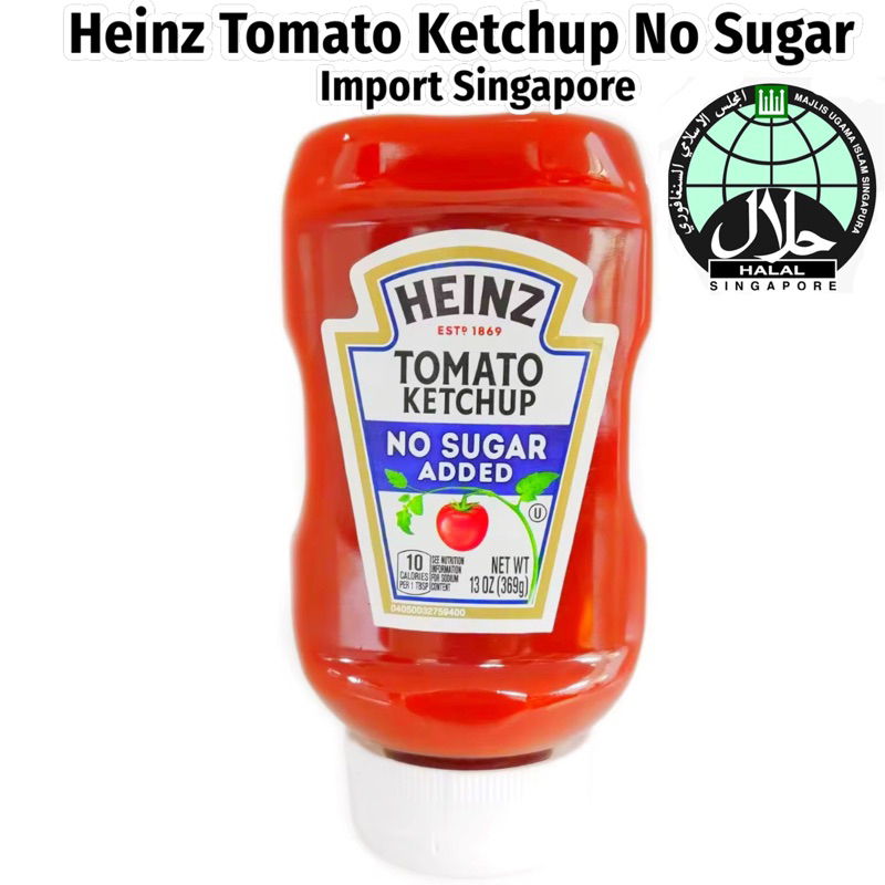 Jual Heinz Tomato Ketchup No Sugar (HALAL) Shopee Indonesia