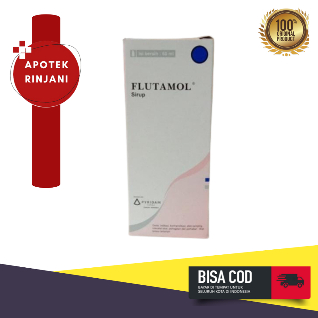 Jual FLUTAMOL SIRUP OBAT BATUK & FLU 60 ML | Shopee Indonesia