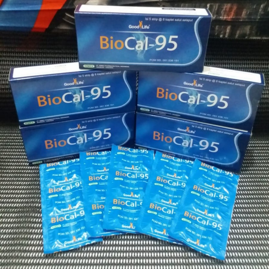 Jual BioCal-95/Bio cal 95/Bio cal Box isi 30 /Suplemen untuk kesehatan ...