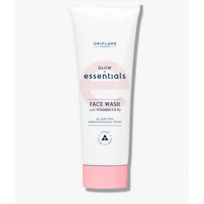 Jual Glow Essentials Face Wash with Vitamins E & B3 Shopee Indonesia