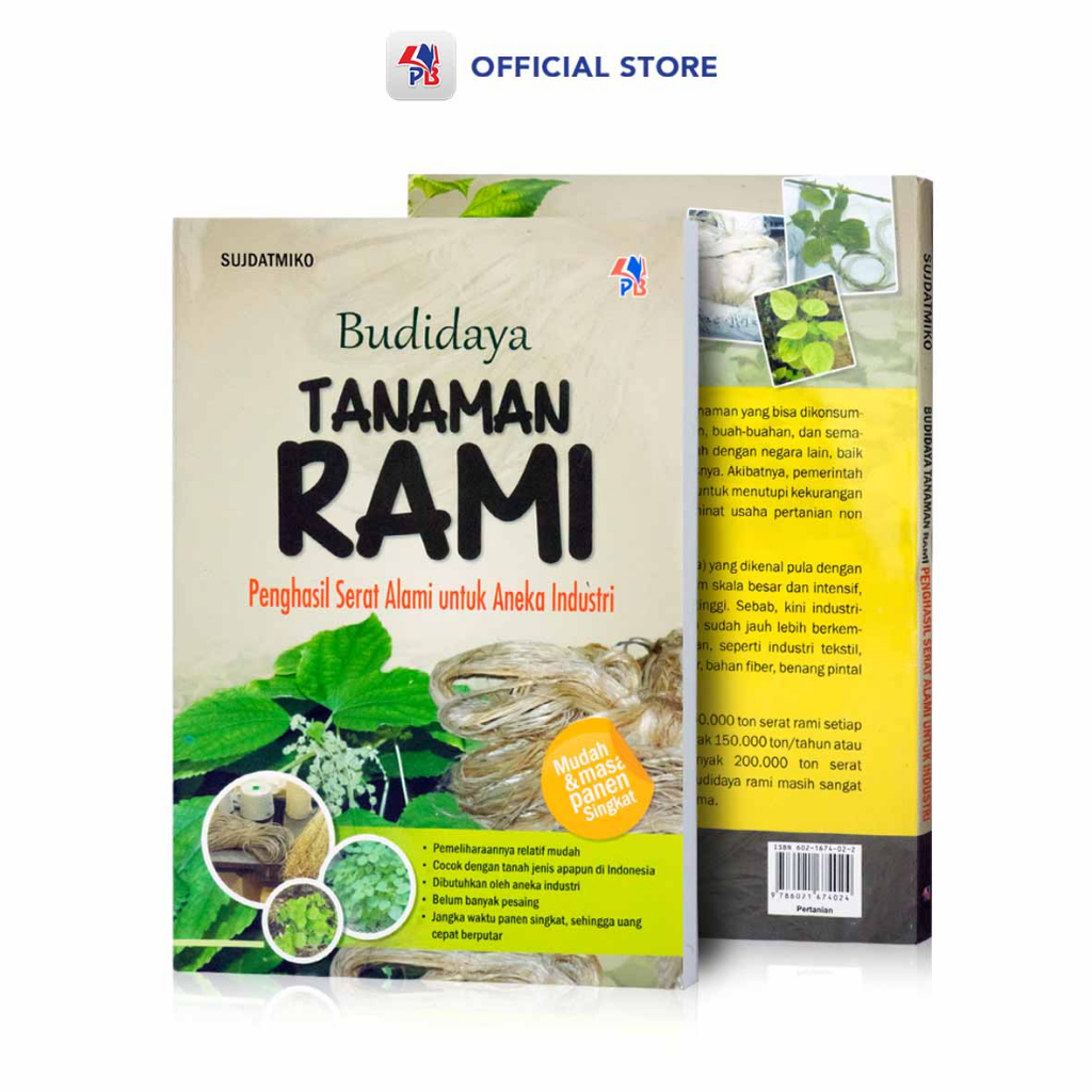 Jual Buku Budidaya Tanaman Rami Sudjatmiko / Pustaka Baru Press - PB ...