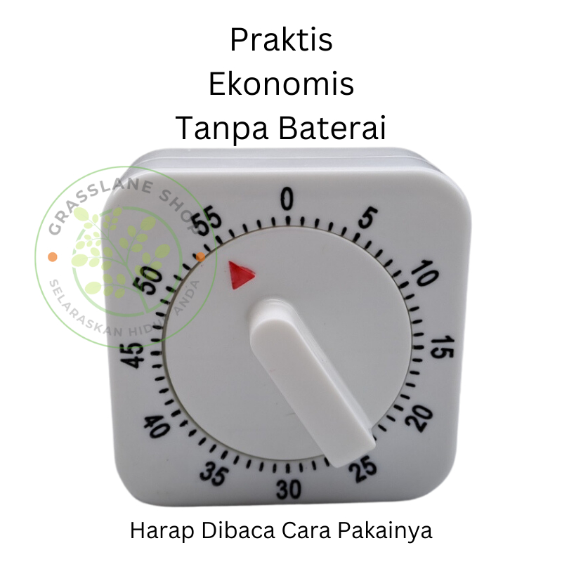 Jual Timer Manual Putar Dapur Masak Mechanical Kitchen Timer Memasak Menit Shopee Indonesia