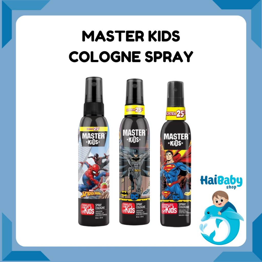 Jual Master Kids Spray Cologne 100ml - Parfum Anak | Shopee Indonesia