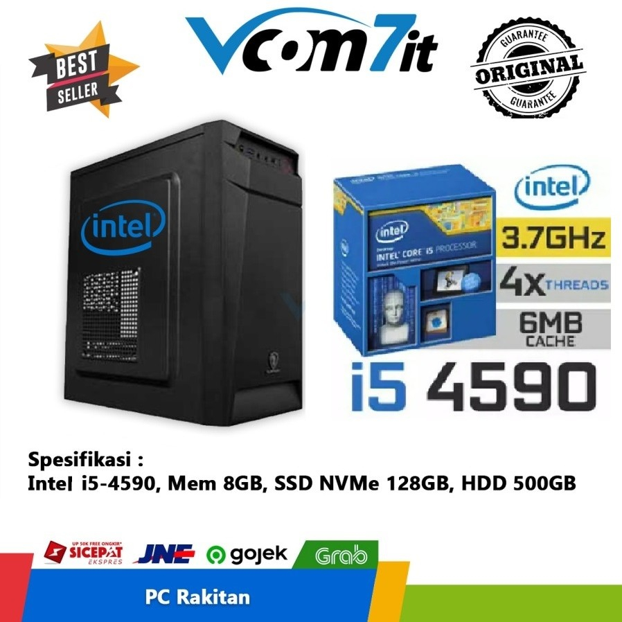 Jual PC Rakitan New Intel i5 CPU only | Shopee Indonesia