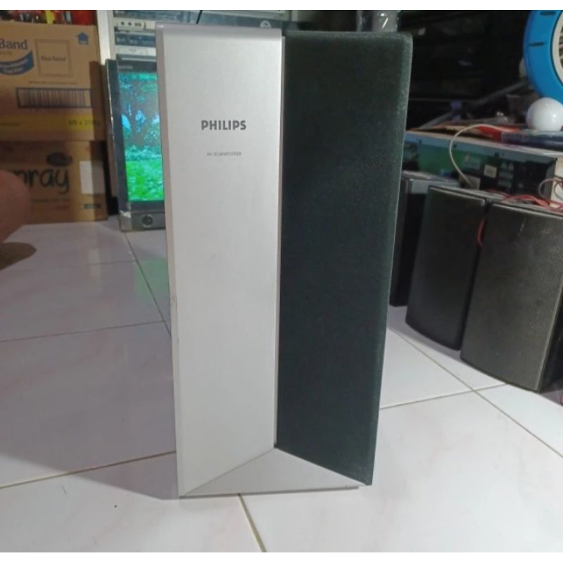 Jual SPEAKER SUBWOOFER PASIF EX HOME THEATER PHILIPS HTS3357 ORIGINAL