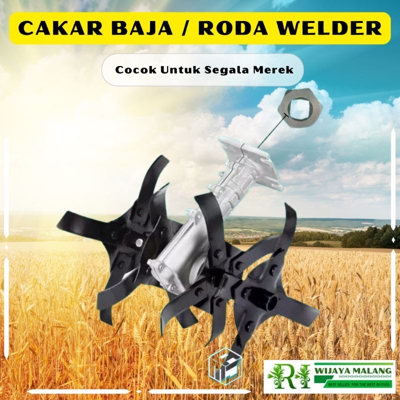 Jual CAKAR BAJA / RODA WELDER / ALAT PENGGARUK TANAH / MESIN PENYIANG ...