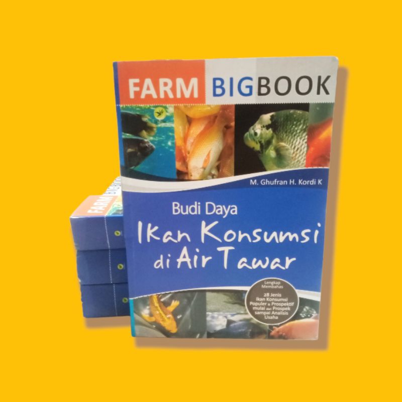 Jual Buku Budidaya Ikan Konsumsi Di Air Tawar Farm Bigbook Shopee