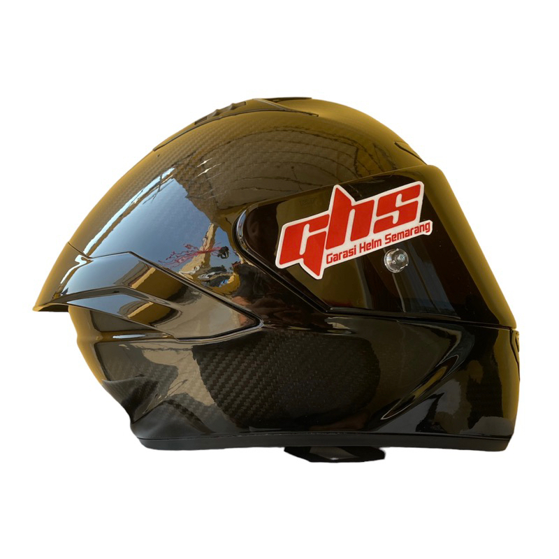 Jual NZ RACE CARBON HELM KYT NX RACE CARBON ASLI ORI HELM FULL FACE KYT