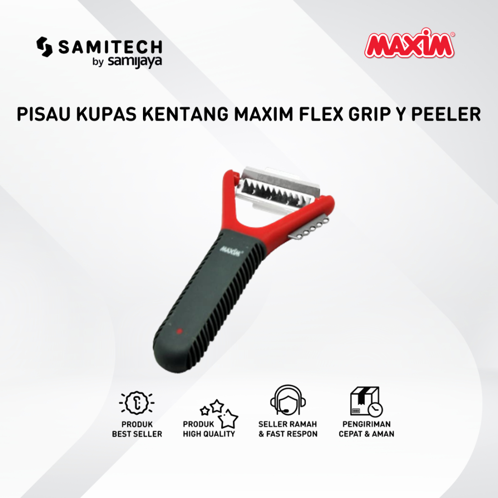 Jual Maxim Tools Flex Grip Y Peeler - Alat Pengupas Sayur / Buah ...