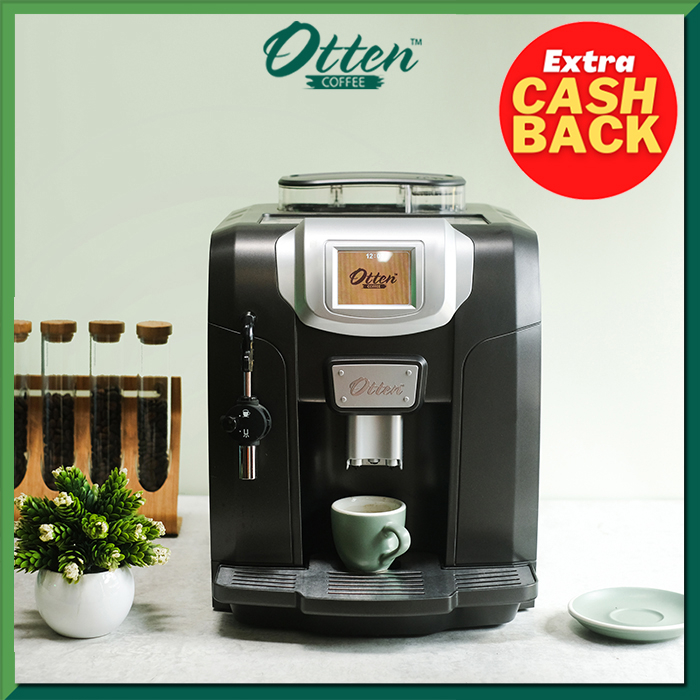 Jual Otten Fully Automatic Coffee Machine 712 (Touch Screen Black