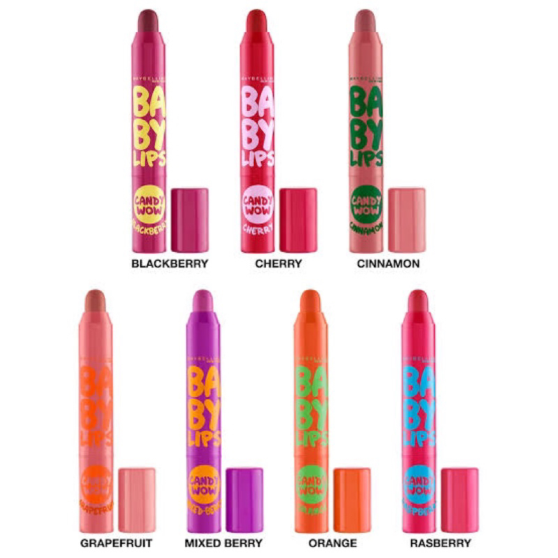 Jual Maybelline Baby Lips Candy Wow Shopee Indonesia