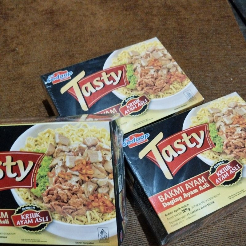 Jual Mie Sedap Tasty Bakmi Ayam 129 Gram Shopee Indonesia