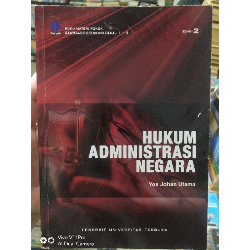 Jual HUKUM ADMINISTRASI NEGARA MODUL UT | Shopee Indonesia