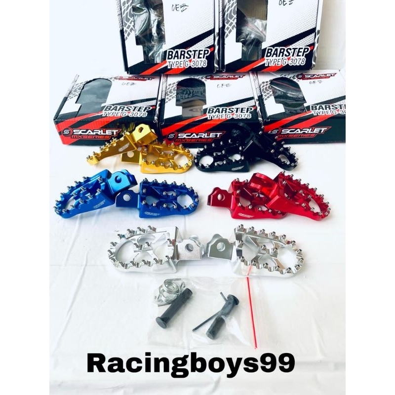 Jual Foot Step Depan KLX 150 D Tracker 150 CRF 150L WR 155 Scarlet ...