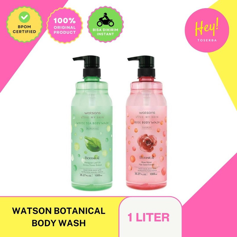 Jual Watson Botanical Body Wash 1000 ML Shopee Indonesia