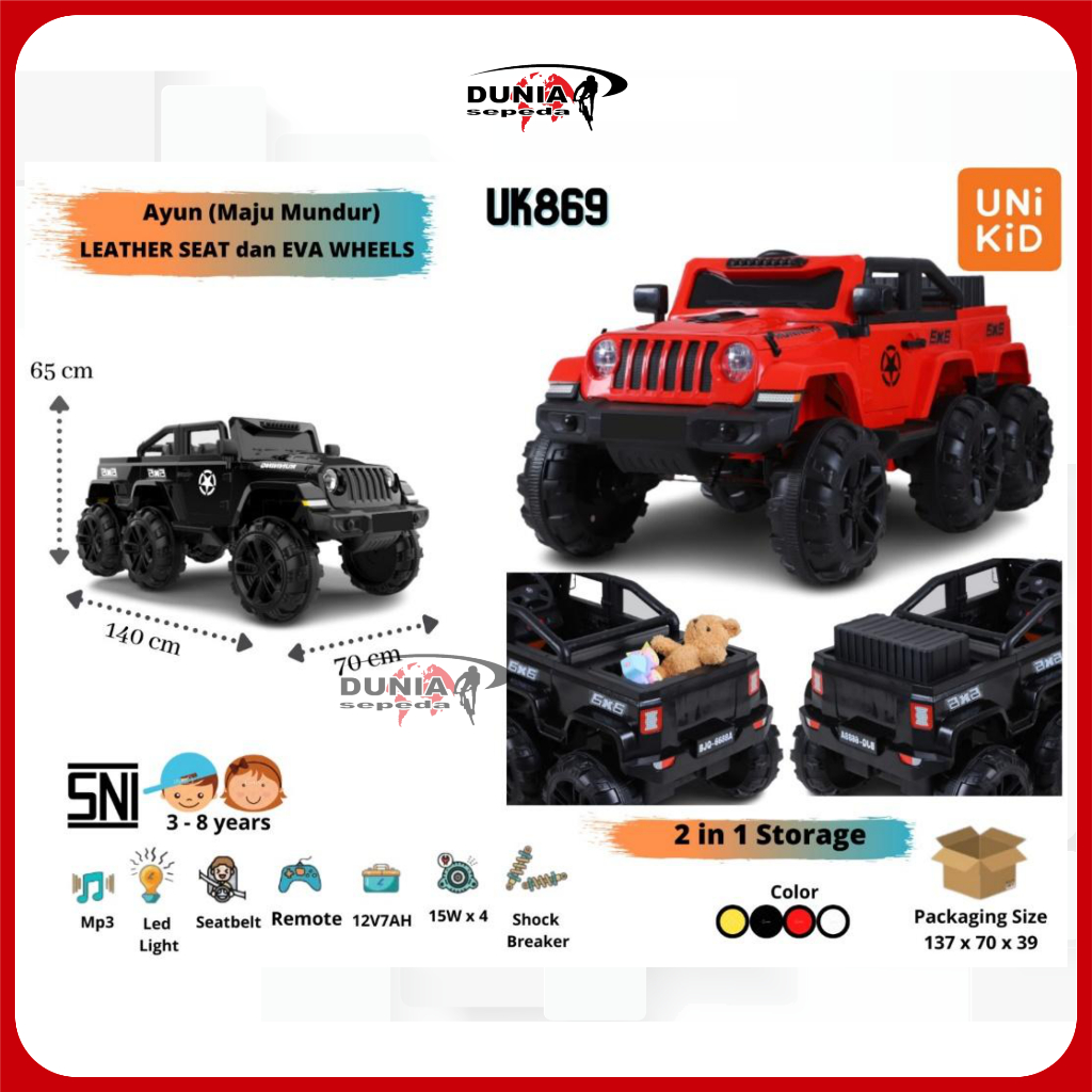 Jual Mobil Mainan Aki UNIKID UK869 | Shopee Indonesia
