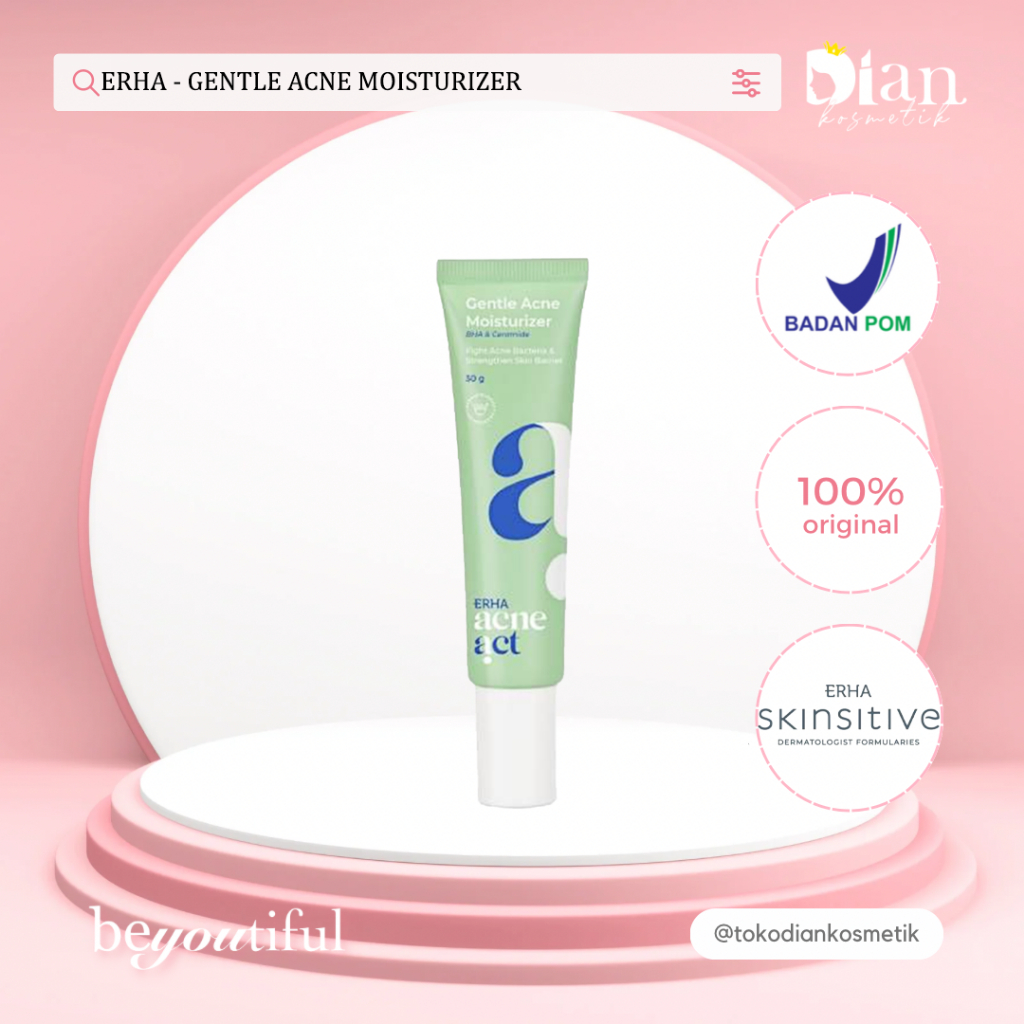 Jual ERHA GENTLE ACNE MOISTURIZER Shopee Indonesia