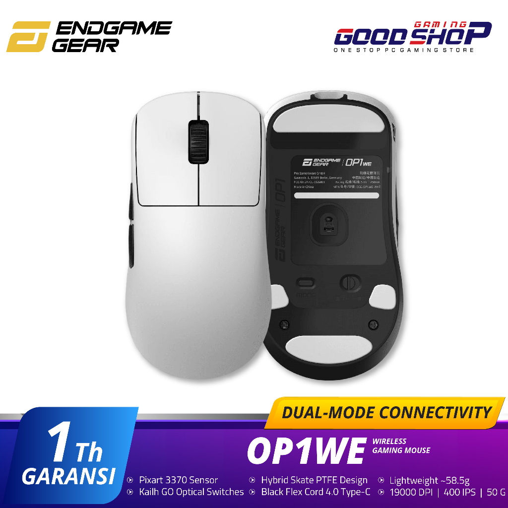 Jual EndGameGear OP1we Gaming Mouse